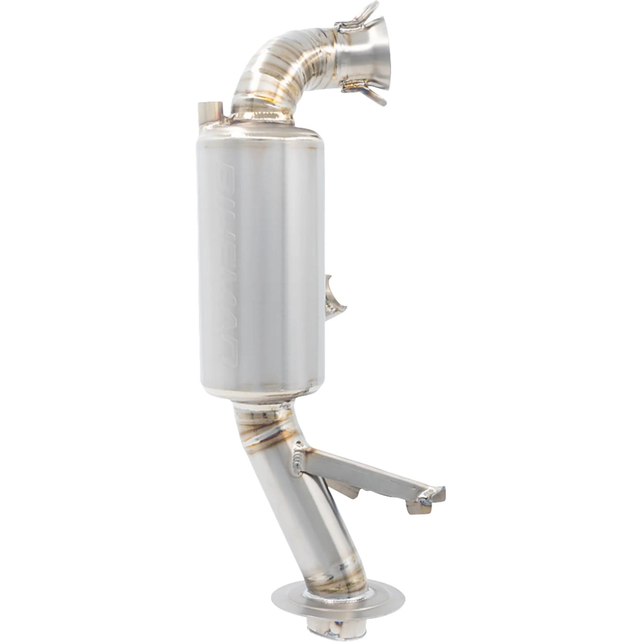 BIKEMAN PERFORMANCE POWDER LITE SLIP-ON MUFFLER TITANIUM - 02-330PL-TI