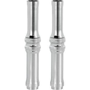ARLEN NESS Pushrod Tube Cover Kit - 10 Gauge - Twin Cam