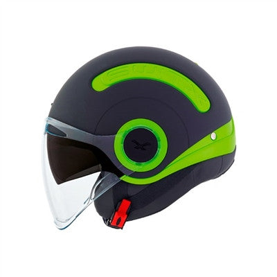 Nexx 2017 SX10 SWITX Scooter Helmet - Green/Black