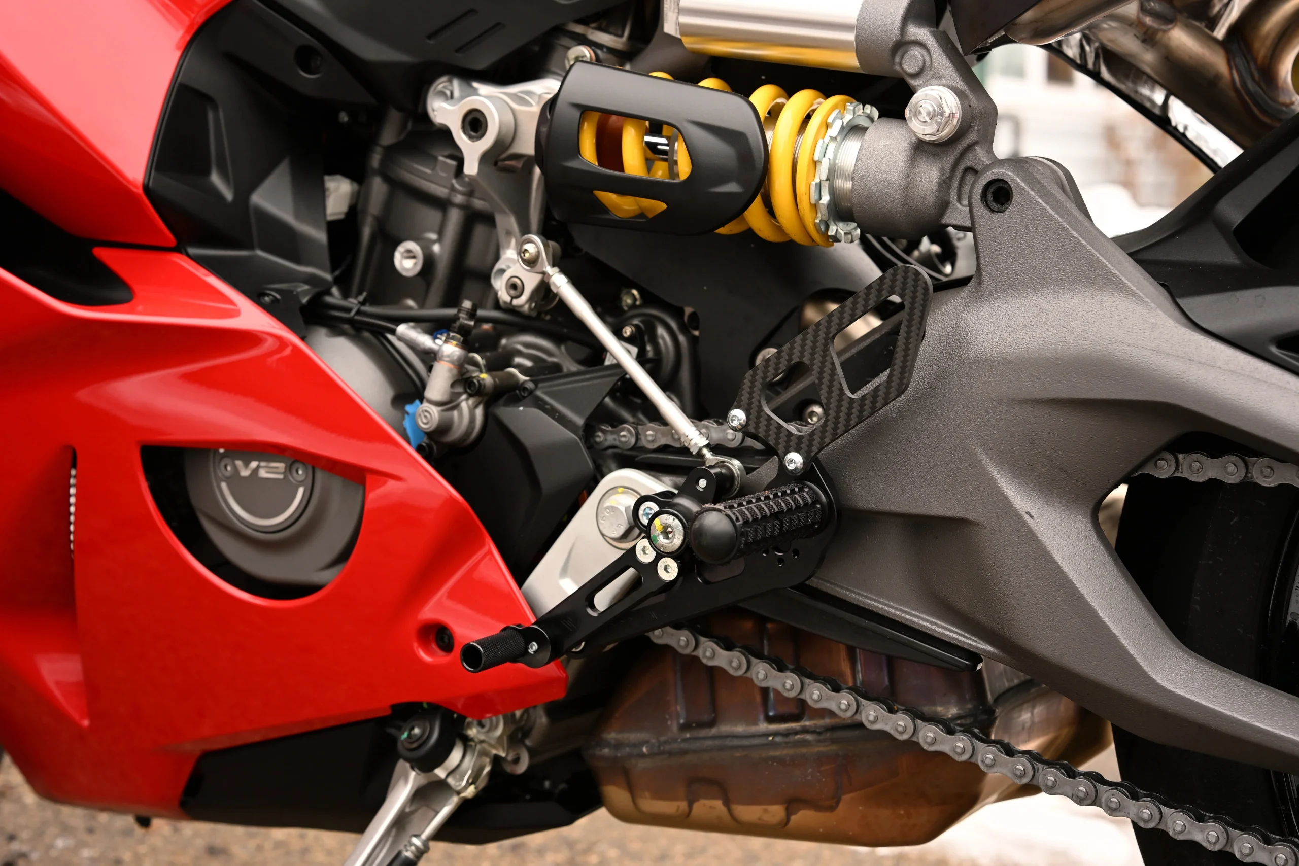 Woodcraft Complete Rearset Ducati Panigale V2 2025-2026