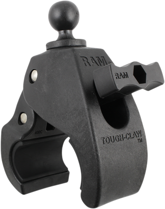 Ram Mounts Tough-Claw with 1-inch Diameter Rubber Ball - 1-inch - 2-1/4-inch