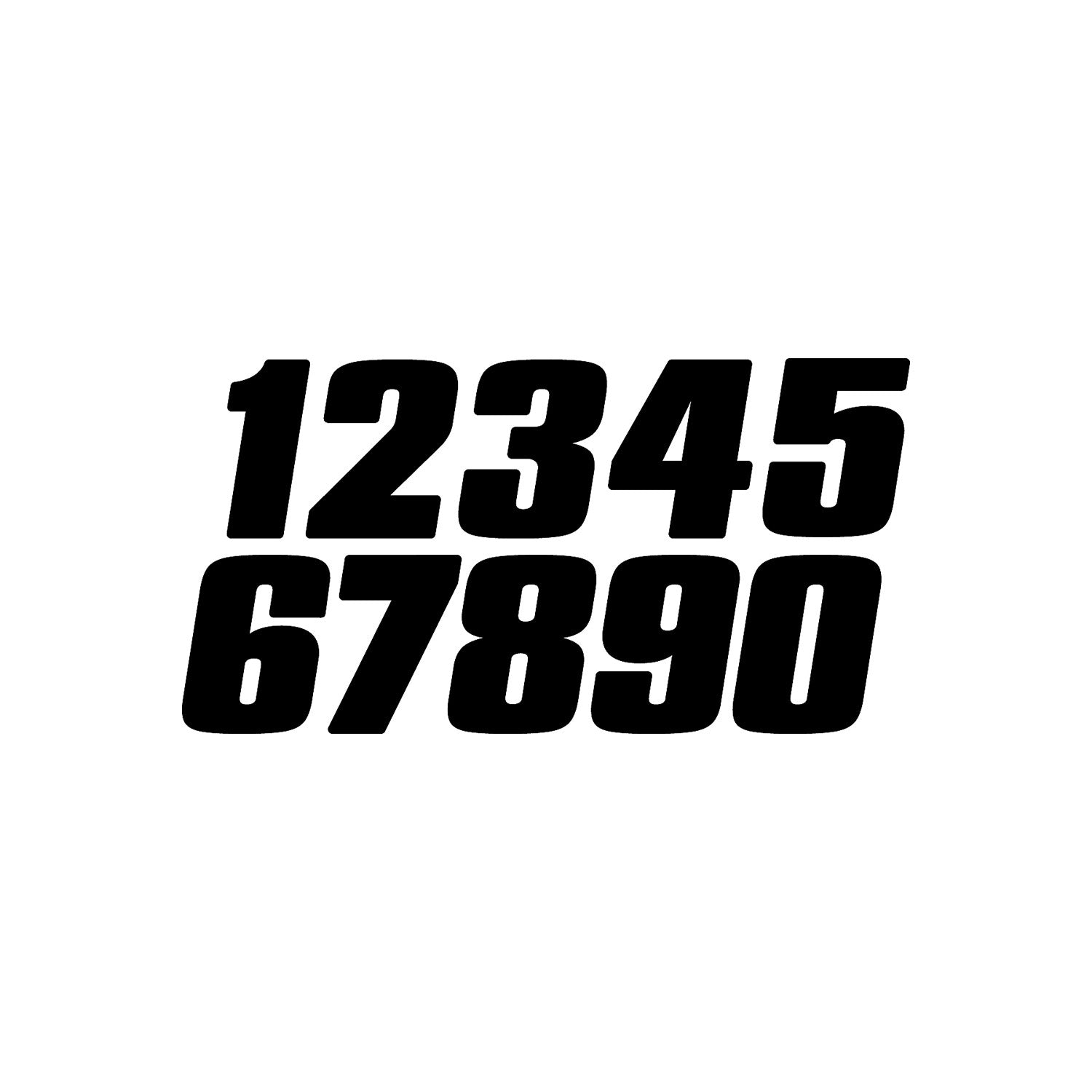 DIRT DIGITS #2 7" BLACK DIGITS 3/PK - 09-6452