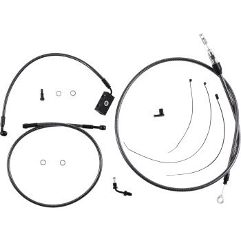 MAGNUM SHIELDING KARBONFIBR Designer Handlebar Installation Kit - 10" - '18-'24 Softail 7871255
