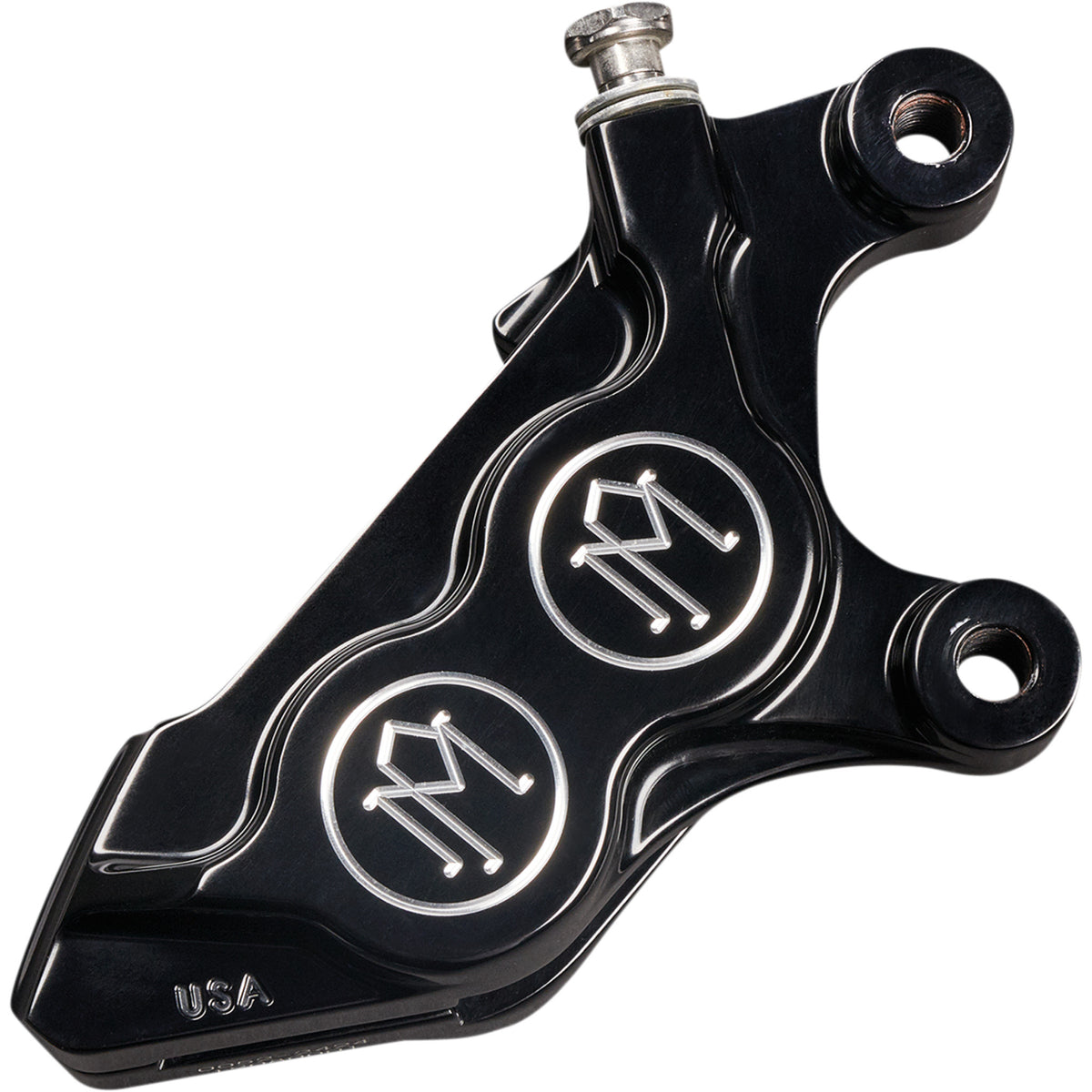 Performance Machine Caliper - 0052-2424-BM For Harley Motorcycles 2008-2021