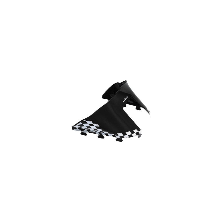 POWERMADD COBRA W/S LOW BLACK/WHT 11.5" POL WEDGE HOOD - 10-1079