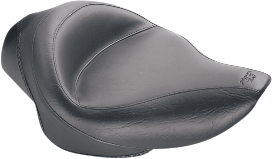 MUSTANG Wide Touring Solo Seat - Vintage - Sportster '04-'21 with 4.5 Gallon Tank