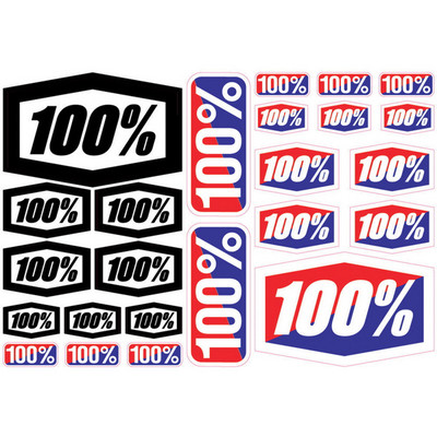 100% Decal 8x4 Sheet