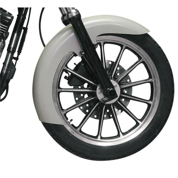 Harley 4-3/4" Hugger Front Fender for 19" Wheel, 100/90 Tire by Sumax
