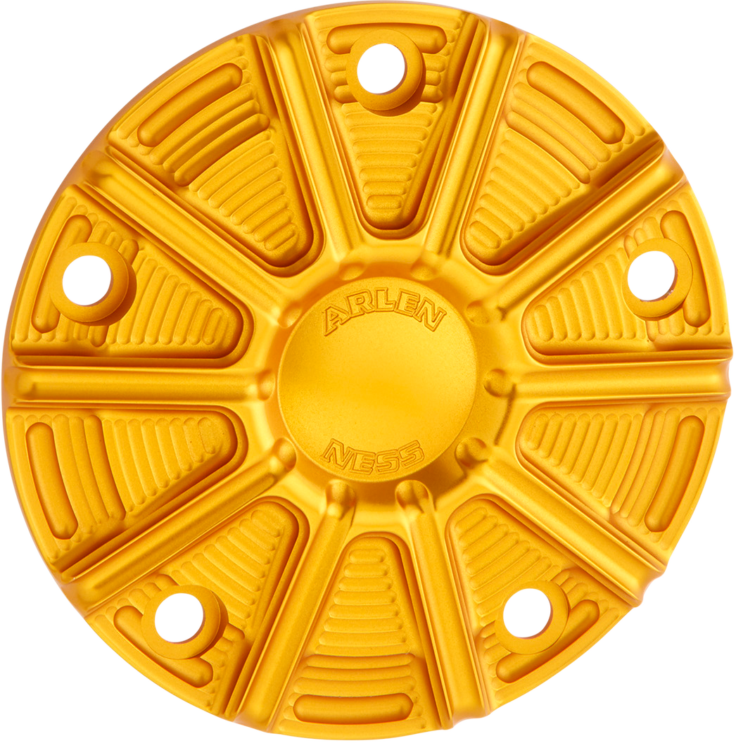 ARLEN NESS 10-Gauge Points Cover - Gold Anodized - Twin Cam