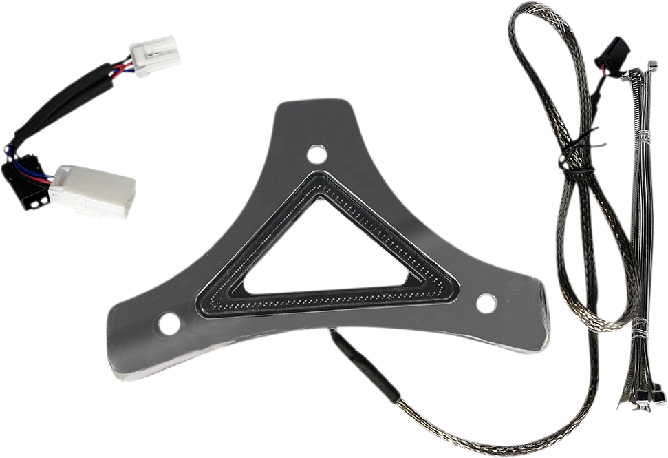 CUSTOM DYNAMICS Dual Intensity Run & Brake Backrest LED Light - XL