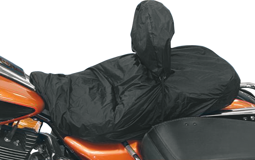MUSTANG Seat Rain Cover with Driver Backrest Cover - Black