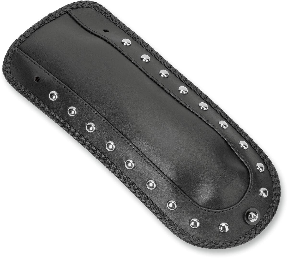 MUSTANG Fender Bib - Studded Chrome - Solo Seat - FLST
