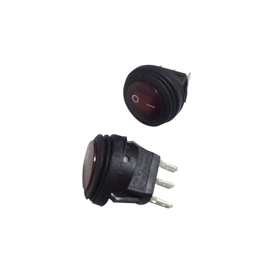 OPEN TRAIL ROUND ROCKER SWITCH - 12-9023
