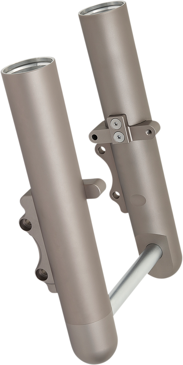 ARLEN NESS Dual Disc Hot Legs Fork Legs - Titanium Anodized - Smooth - '14-'25 FLH/FLT