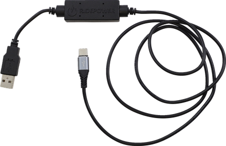 RidePower USB to USB-C Phone Charger Cable