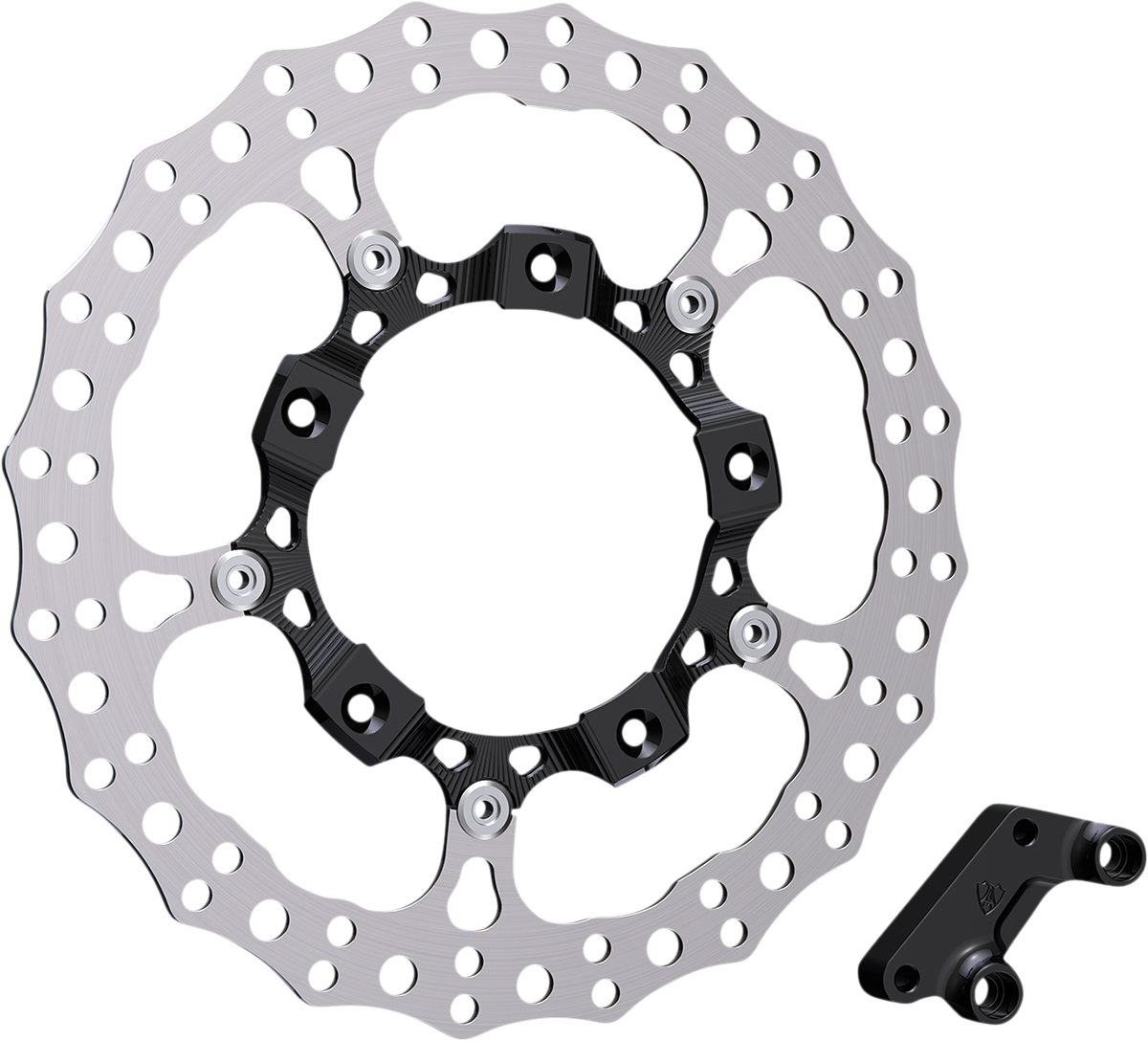 ARLEN NESS Big Brake 14" Full Floating Brake Rotor Kit - Front Left