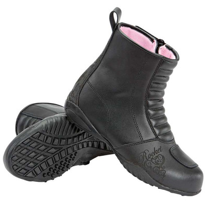 Joe Rocket Ladies Trixie Leather Drytech Waterproof Boots