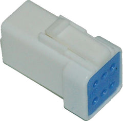 NAMZ JST 6-PIN RECEPTACLE NJST-06R