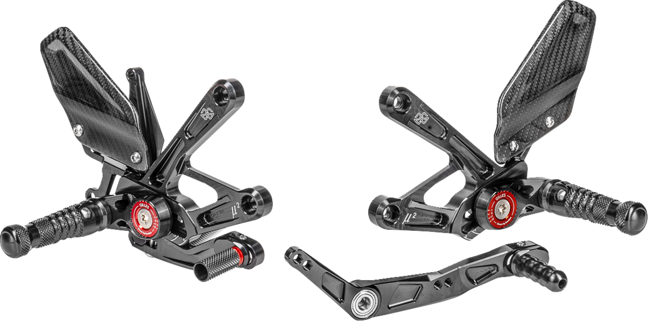 Gilles Tooling MUE2 Rearsets Yamaha R1 / R1M 2015-2026