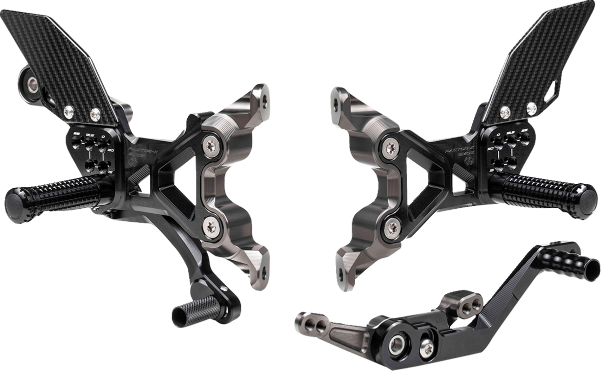 Gilles Tooling FXR Rearsets BMW S1000RR / M1000RR 2019-2023
