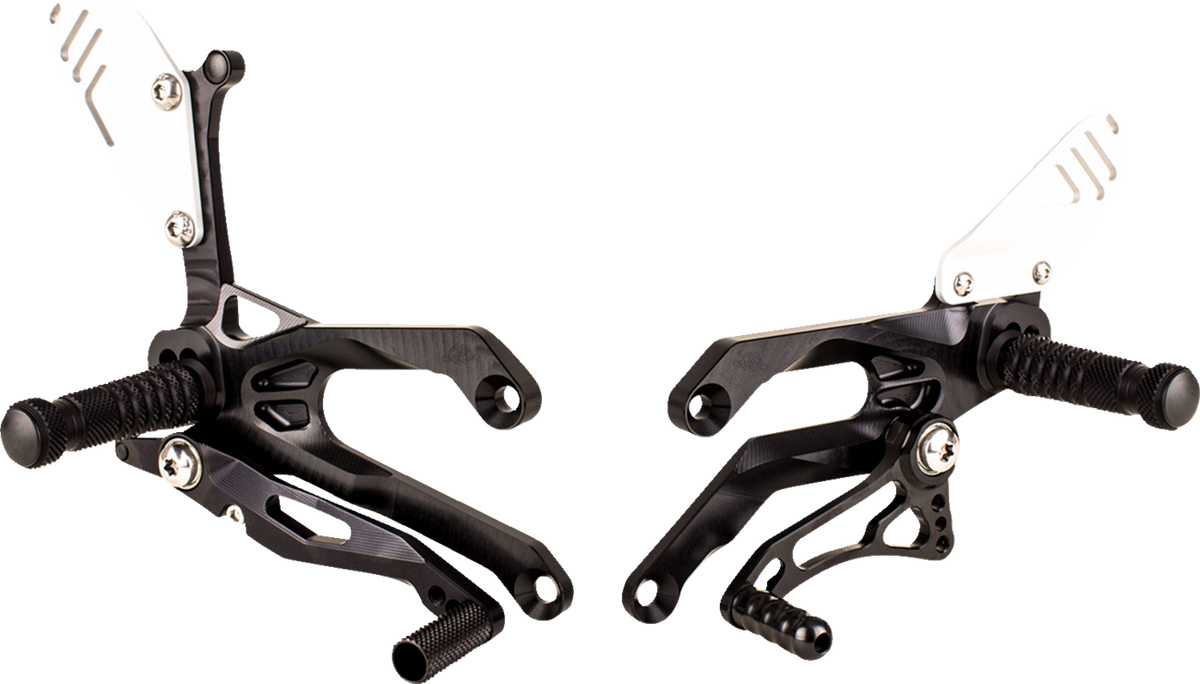 Gilles Tooling FXR Rearsets Yamaha R3 2015-2019