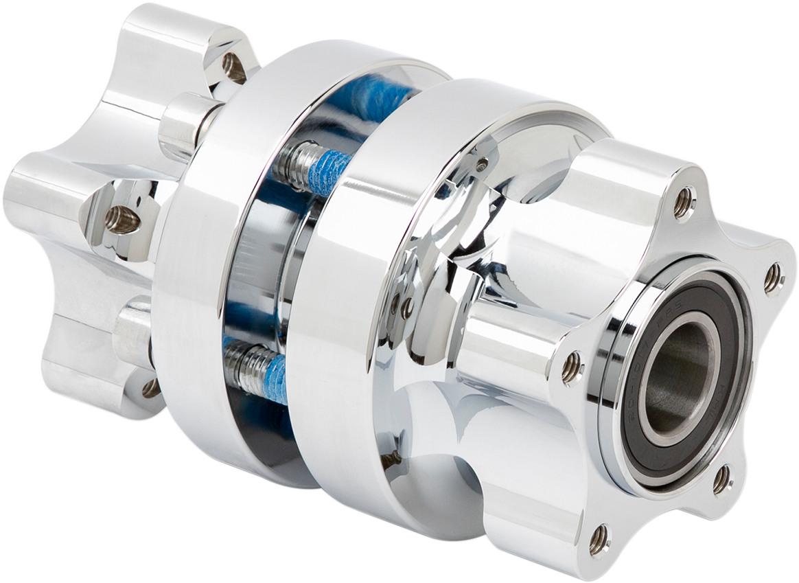 ARLEN NESS Front Dual Disc Cartridge Hub Kit - Chrome - '18-'23 FXFB