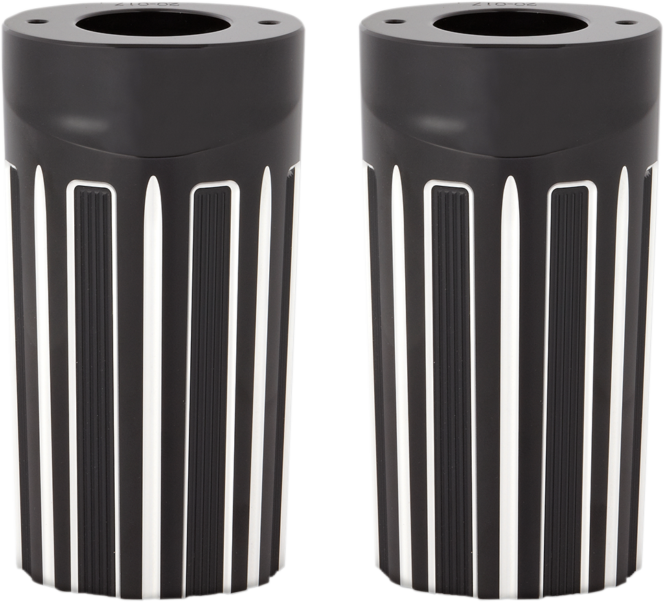 ARLEN NESS Aluminum Standard Length Fork Boot Covers - 10-Gauge - '86-'13 FLH