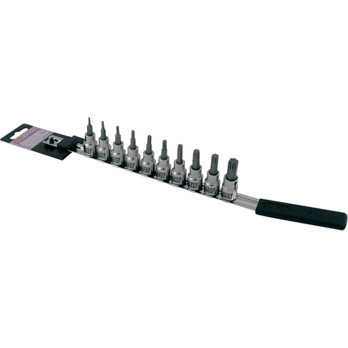 Cruz 10-Piece 3/8" Drive Torx Bit Socket Set (TX38TBS)
