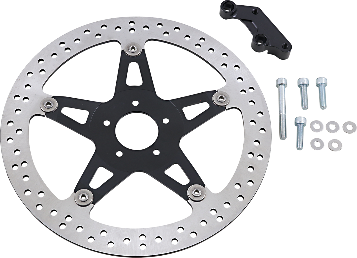 ARLEN NESS Floating Big Brake Rotor - 14" - Front Right - FLT Hub Mount