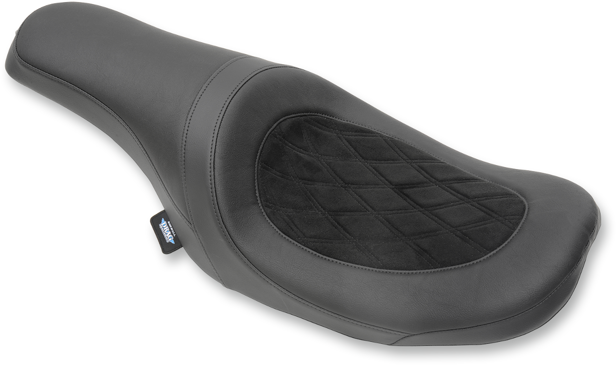 DRAG SPECIALTIES Predator Seat - Diamond - Yaffe Razor Gas Tank - FL '10-'23