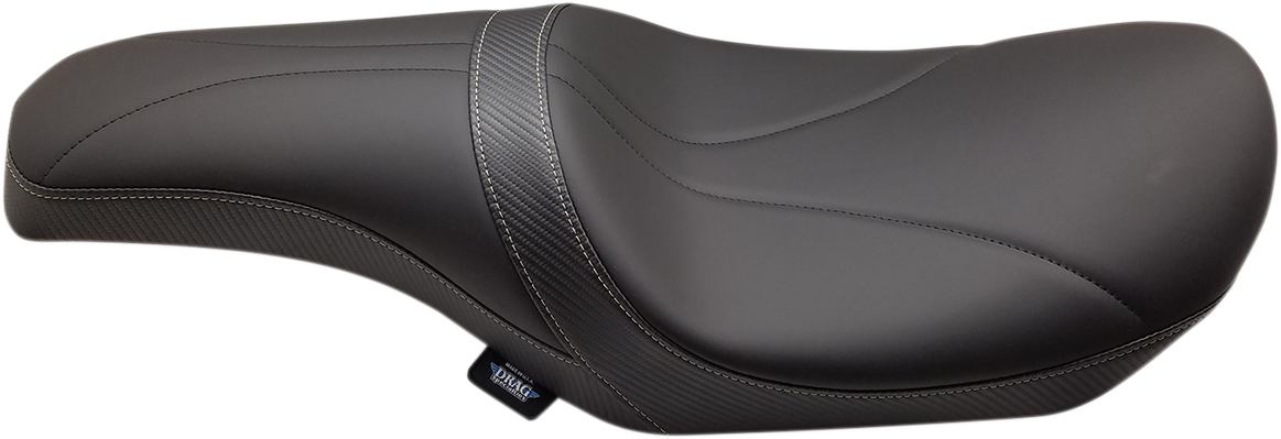 DRAG SPECIALTIES Predator Seat - Mild Stitched - Yaffe Gas Tank - Touring '08-'23