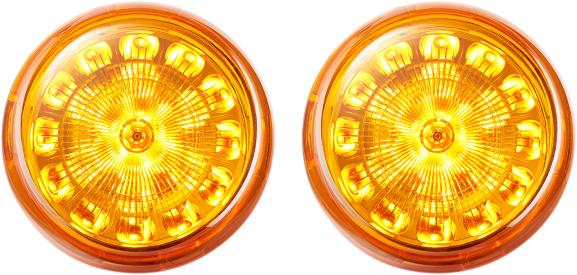 CUSTOM DYNAMICS Bullet ProBEAM Turn Signal Inserts - 1156 - Amber