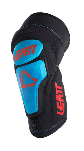 Leatt 3DF 6.0 Fuel Black Knee Guard Armor