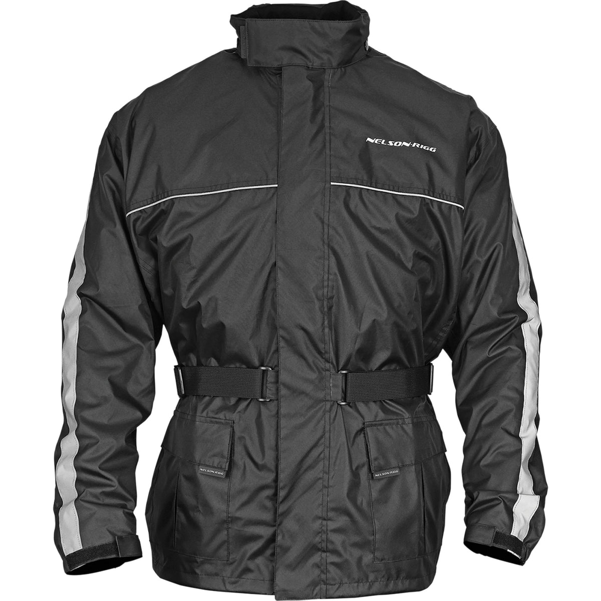NELSON RIGG 2854-0323 SSJ-BLK-04-XL Solo Storm Waterproof Jacket - Black - XL