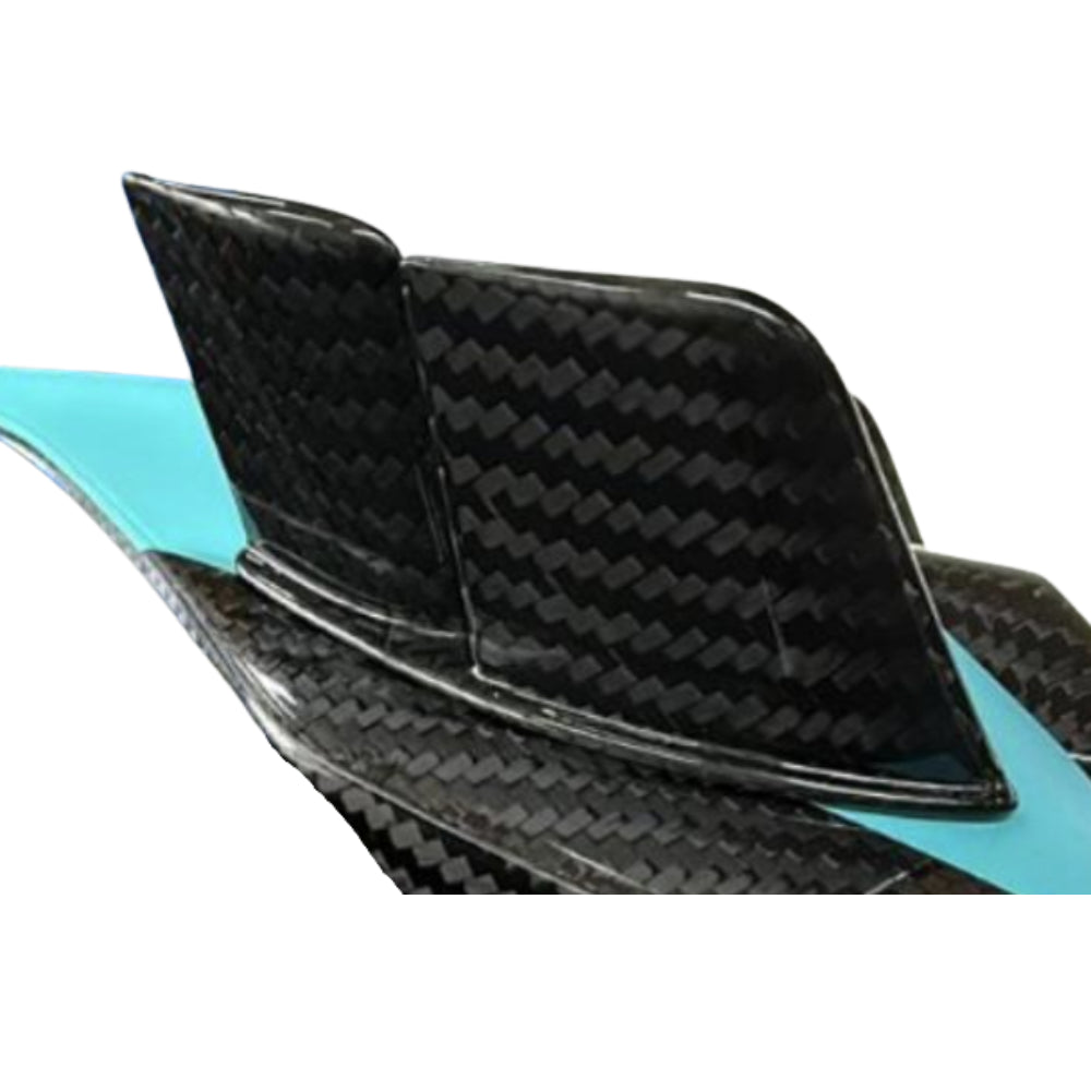 Hotbodies Racing Carbon Fiber Rear Seat Winglets Ducati Panigale V4/R