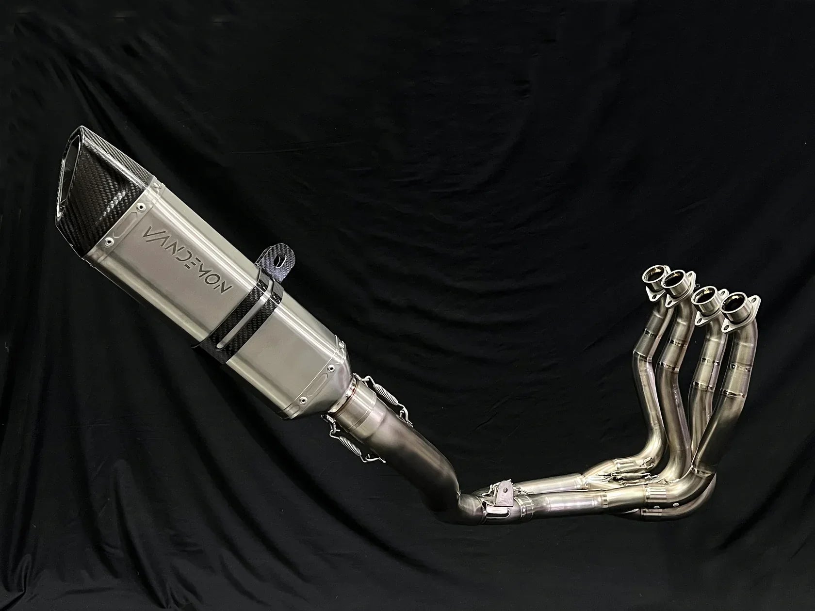 VandemonSuzuki GSXR1000 Full Titanium Exhaust System 2017-2024 SUZGSXR1000TIEXHA VA-70