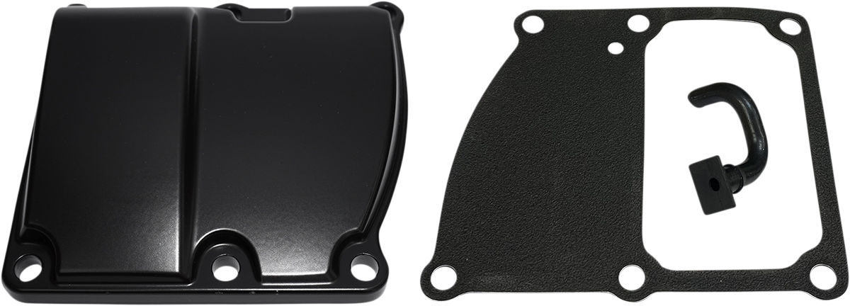 DRAG SPECIALTIES Transmission Top Cover - Matte Black - M8 '17-'25