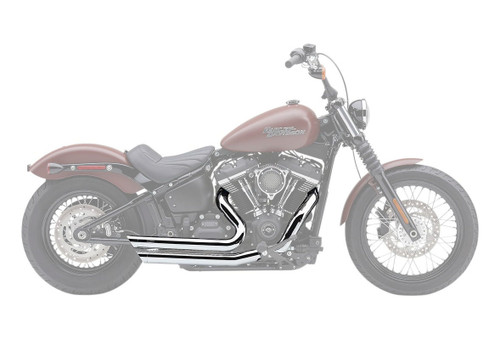 Cobra Speedster Slashdown Chrome Exhaust System (6853)