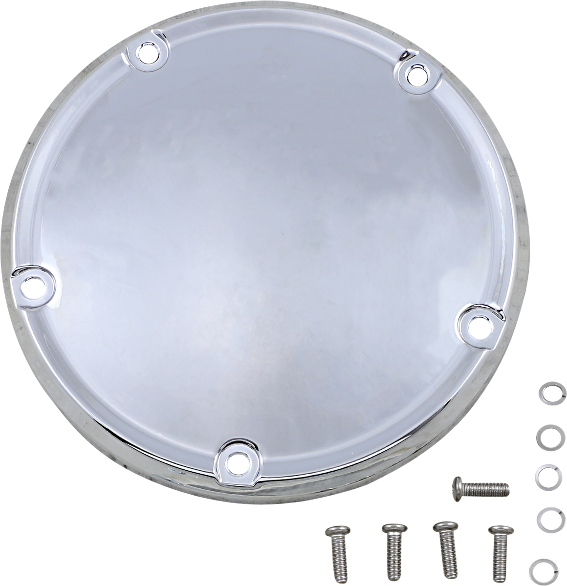 DRAG SPECIALTIES Derby Cover - Chrome - 5 Hole - '18-'25 Softail