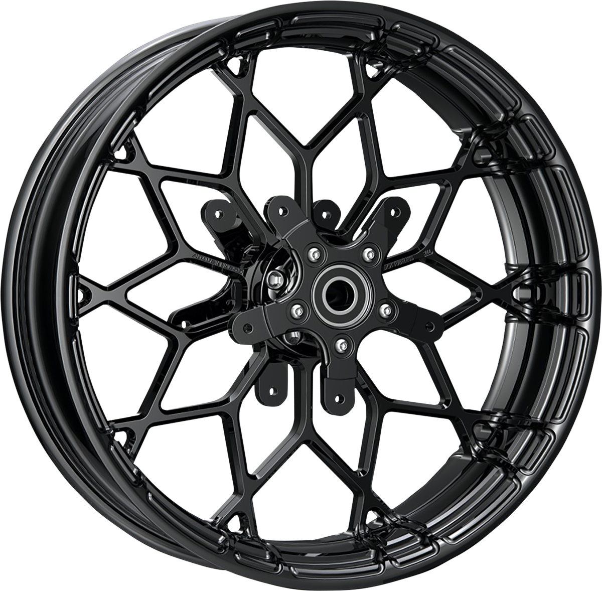 ARLEN NESS Fat Factory Forged Front Wheel Kit - Dual Disc - Black - 18x5.5