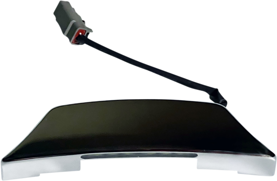 CUSTOM DYNAMICS LED Replacement Top for License Plate Assembly - CVO - Chrome