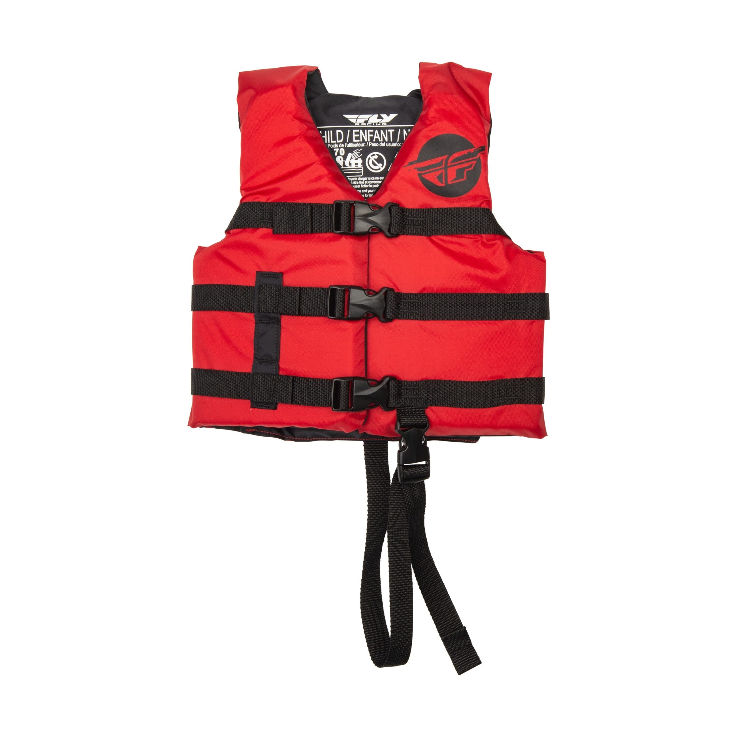 FLY RACING CHILD FLOTATION VEST RED/BLACK - 221-30322