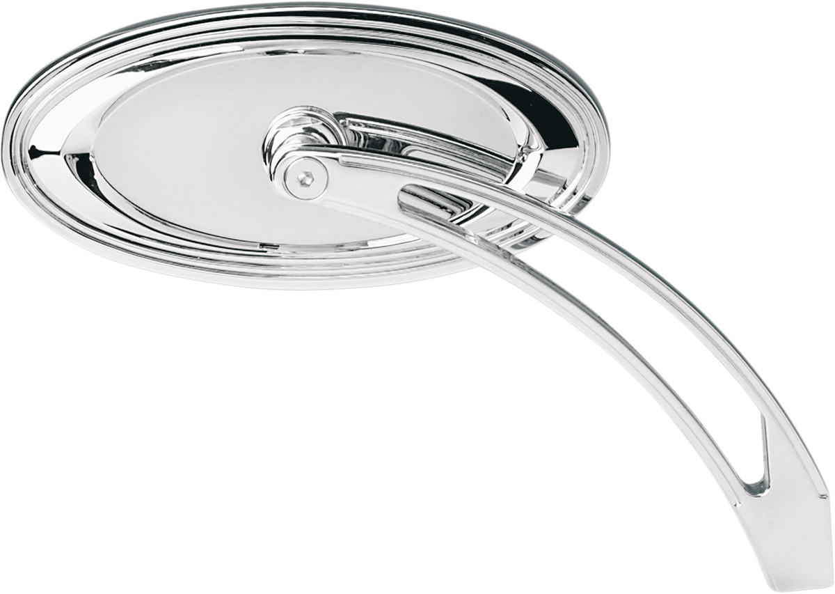 ARLEN NESS Mirror - Side View - Stepped - Oval - Chrome - Left / Right