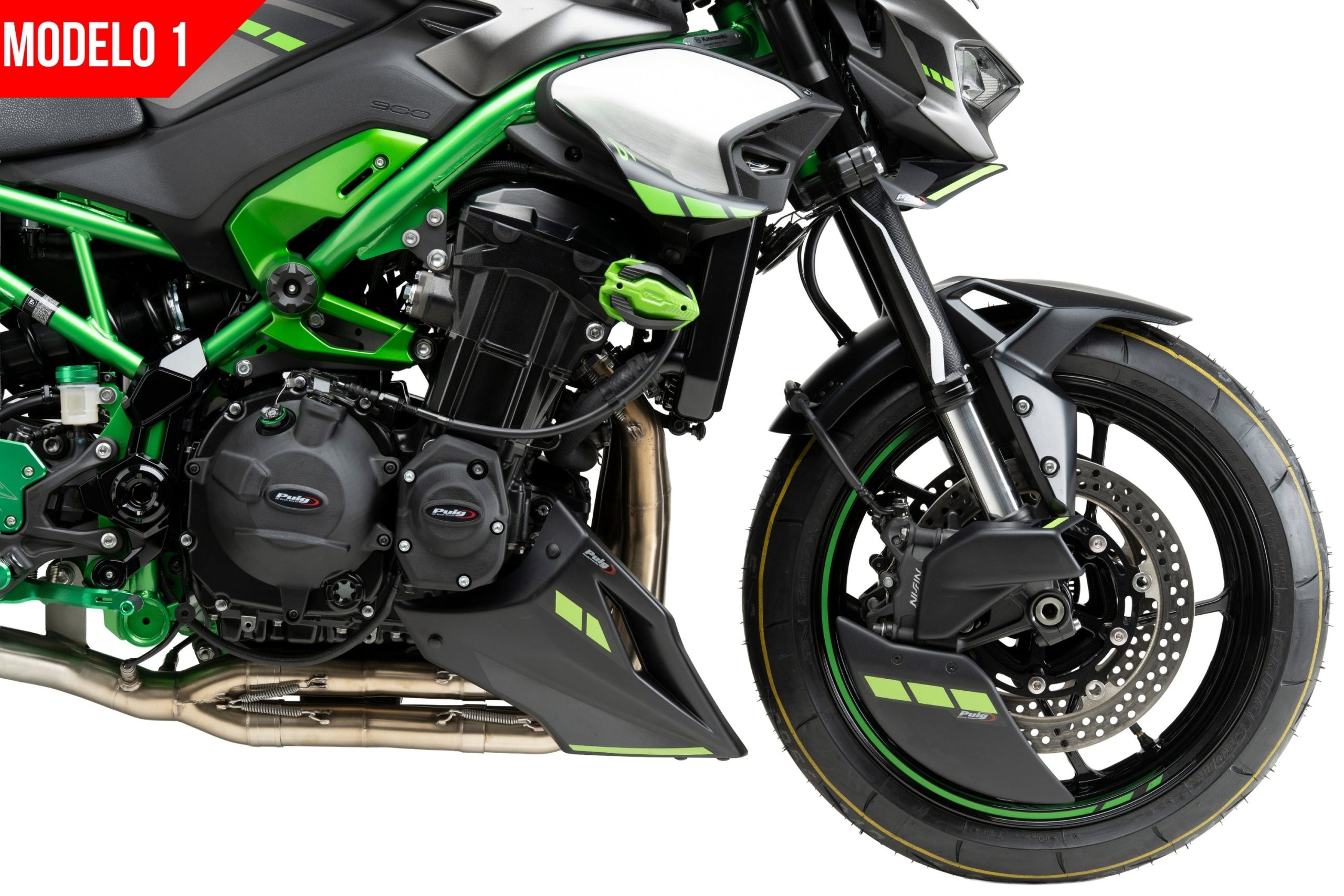 Puig Engine Spoiler Kawasaki Z900 2025-2026