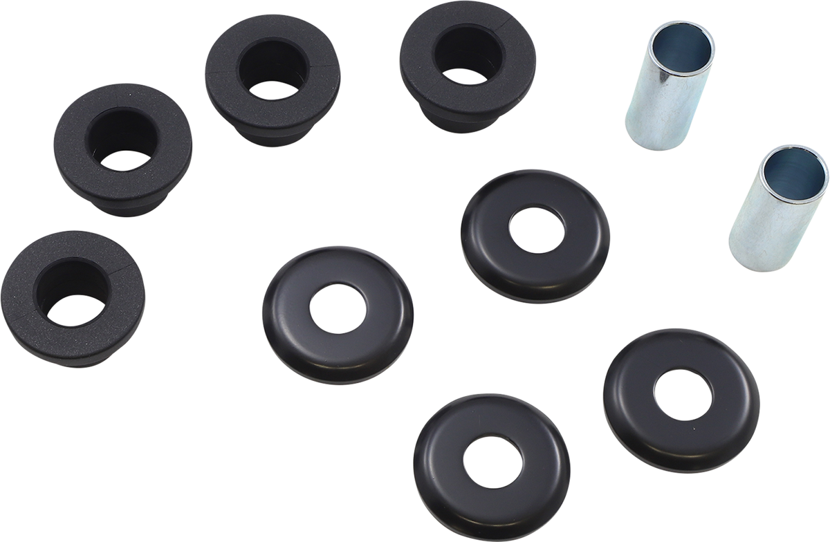 ARLEN NESS Black Polyurethane Riser Bushing Kit - Black Cup Washers