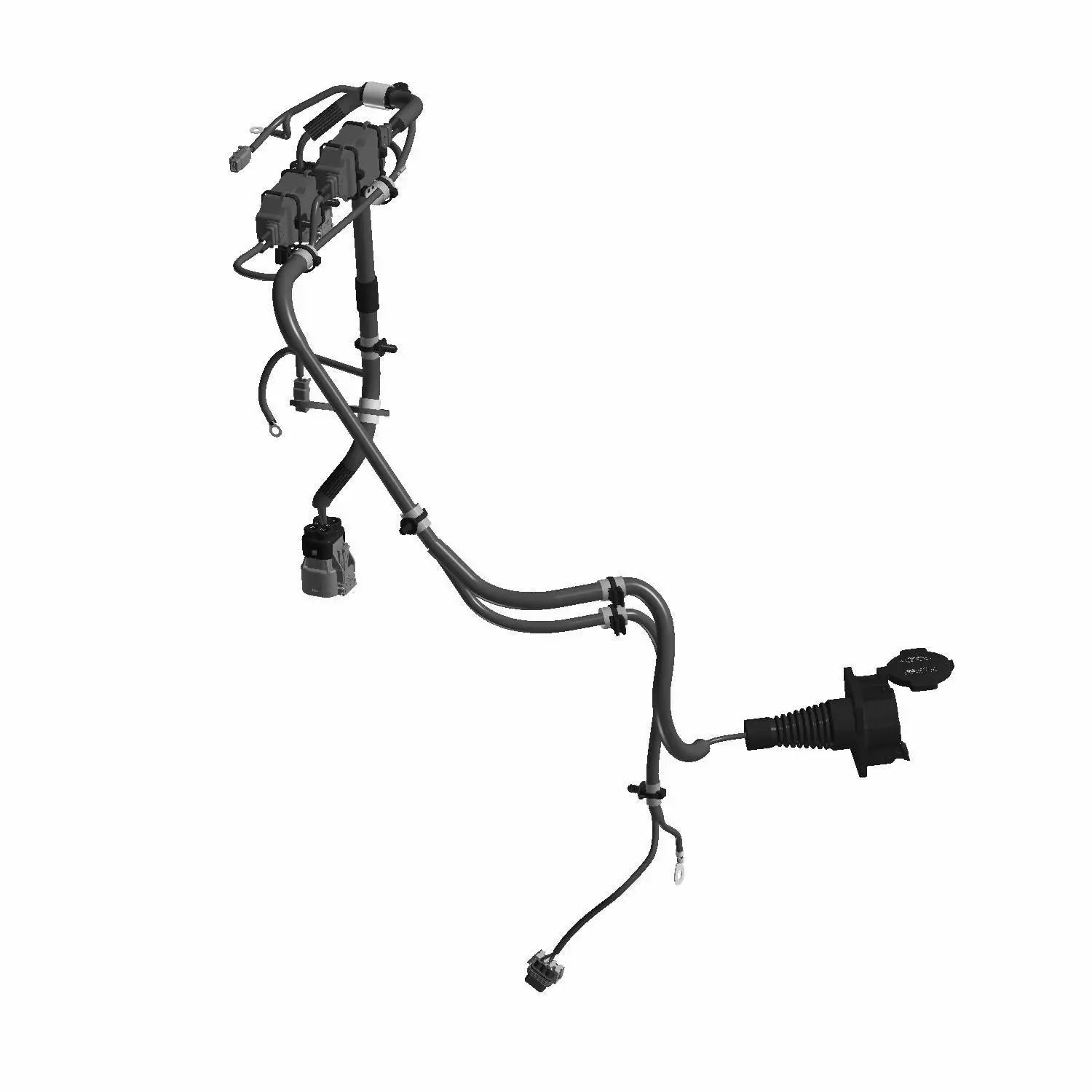 HARNESS FOR CHARGER DUAL PORT J1772 CONNECTOR POLARIS RANGER - 2417296