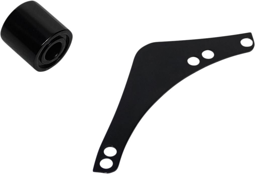 ARLEN NESS Replacement Breather Bolt Cover Plate - Inverted/Method/Clear Tear/Sidekick - Left - Black