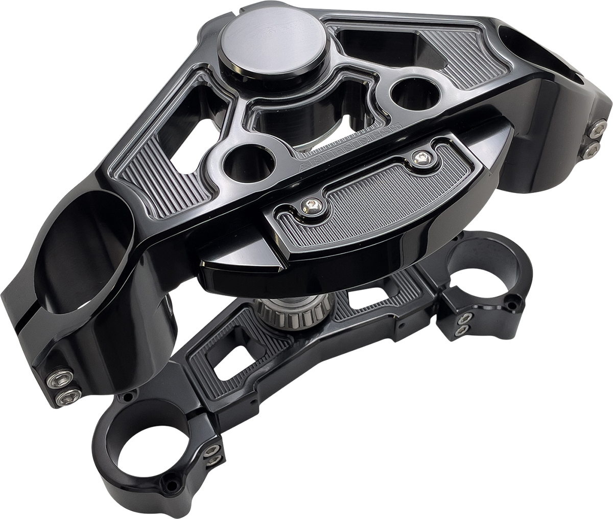 ARLEN NESS Method +2” Drop Triple Tree Kit - Anodized Black
