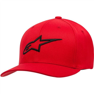 Alpinestars Ageless Curve Flexfit Hat - Red/Black