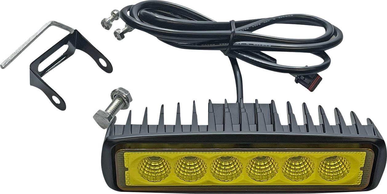 CUSTOM DYNAMICS High Power LED Driving Light Bar - Yellow